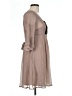 Atmosphere 100% Polyester Tan Casual Dress Size 10 - photo 4