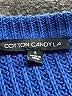 Cotton Candy LA Blue Pullover Sweater Size S - photo 7