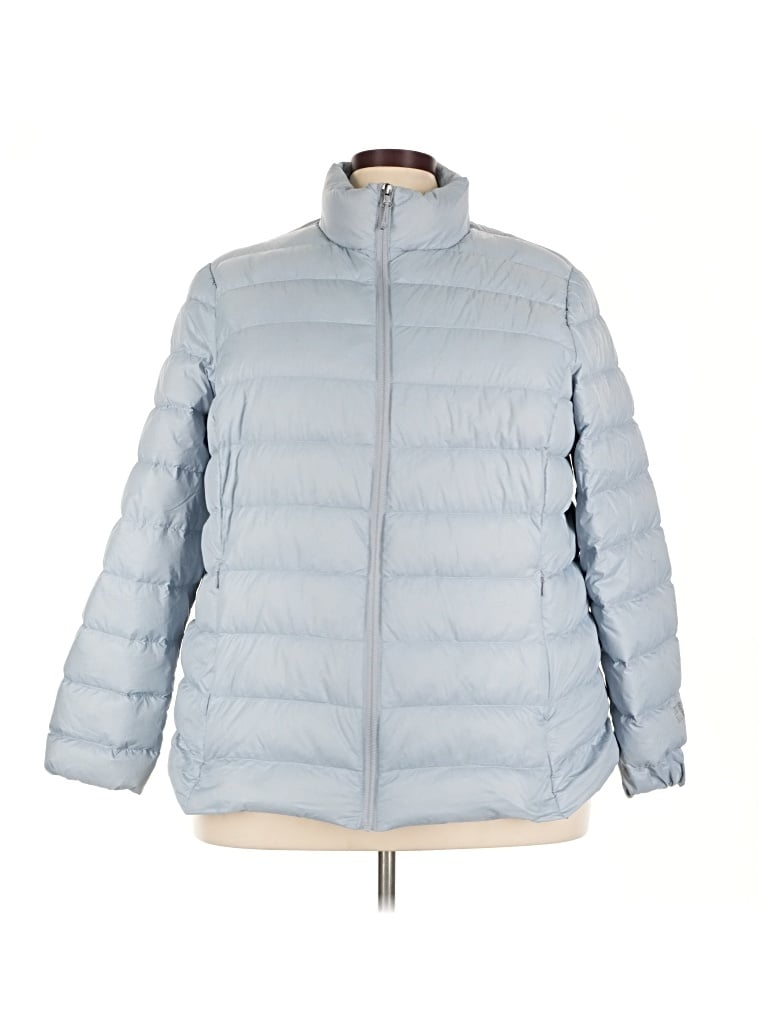 Pre-owned Eddie Bauer Snow Jacket In Blue