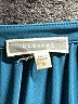 Pleione 100% Polyester Teal Long Sleeve Blouse Size M - photo 7