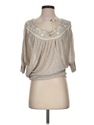 Free People 3/4 Sleeve Blouse (view 1)