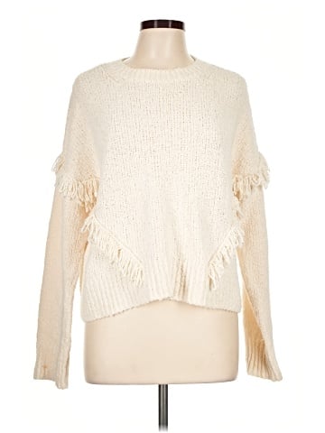 Madewell Montford Fringe Pullover Sweater (view 1)