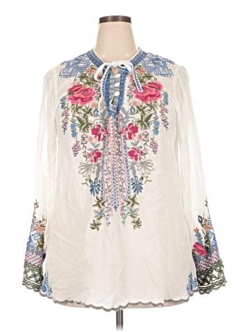 Johnny Was Long Sleeve Blouse (view 1)