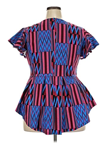 Diyanu Short Sleeve Blouse (view 2)