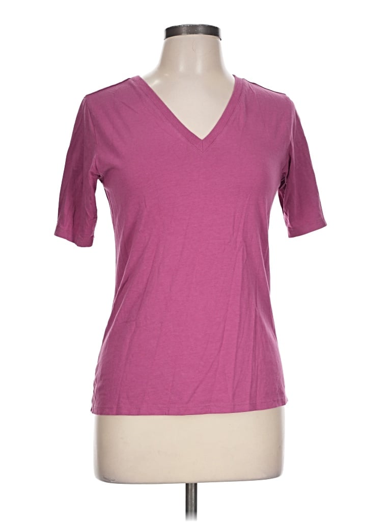 Pre-owned Universal Standard Short Sleeve T-shirt In Purple