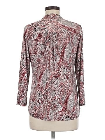 Brittany Black 3/4 Sleeve Blouse (view 2)