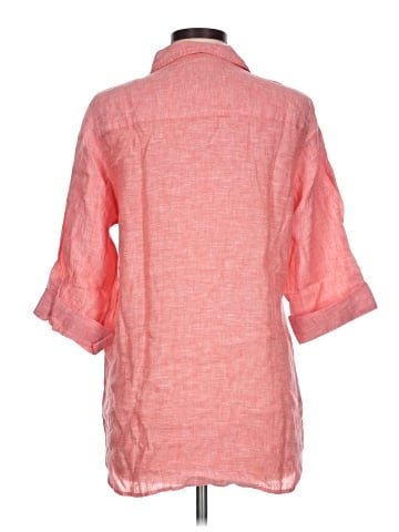 Jones New York 3/4 Sleeve Button-Down Shirt (view 2)