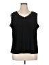 Notations Black Sleeveless Blouse Size 1X - photo 1