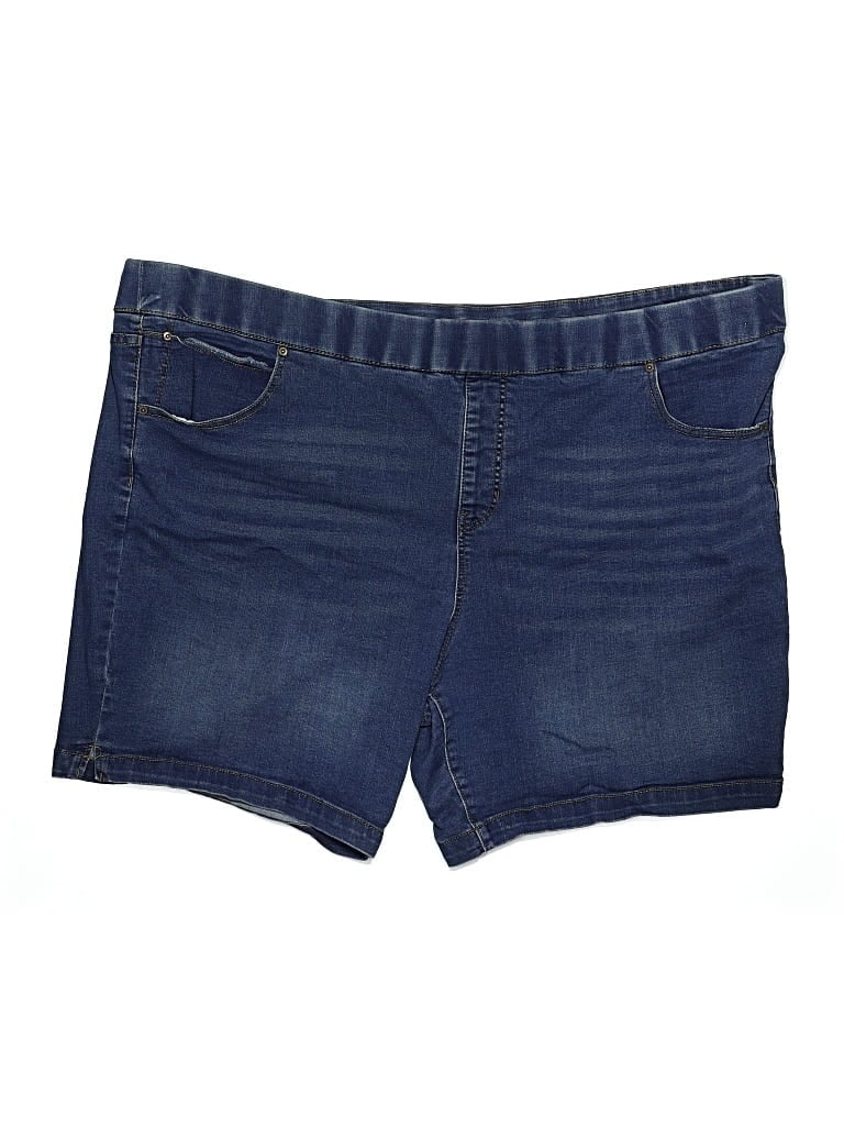 Pre-owned Terra & Sky Denim Shorts In Blue