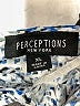 Perceptions 100% Polyester Print Blue Casual Dress Size XL - photo 7