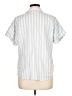 Universal Thread Stripes Blue Short Sleeve Blouse Size L - photo 2