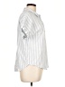 Universal Thread Stripes Blue Short Sleeve Blouse Size L - photo 4