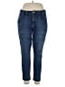 Kut from the Kloth Solid Blue Jeans Size 14 - photo 1