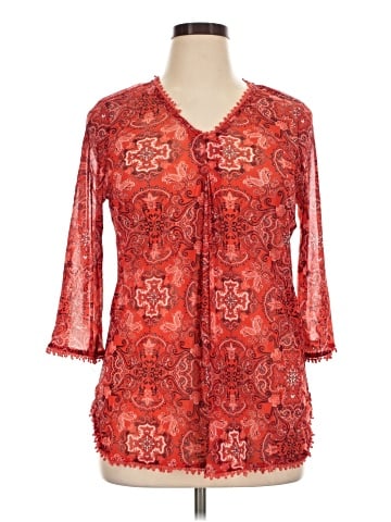 Charter Club 3/4 Sleeve Blouse (view 1)