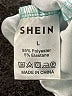Shein Stripes Teal Long Sleeve Top Size L - photo 7