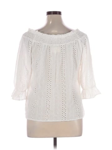 JOA 3/4 Sleeve Blouse (view 2)