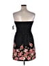 No Boundaries Floral Black Cocktail Dress Size XXL - photo 2
