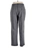 Perceptions 100% Polyester Chevron-herringbone Gray Dress Pants Size 14 - photo 2