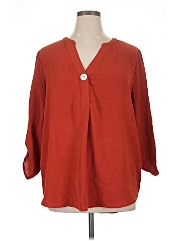 Fred David 3/4 Sleeve Blouse (view 1)