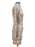 Lulus 100% Polyester Metallic Tan Cocktail Dress Size XS - photo 4