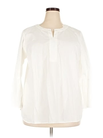 Talbots Outlet 3/4 Sleeve Blouse (view 1)