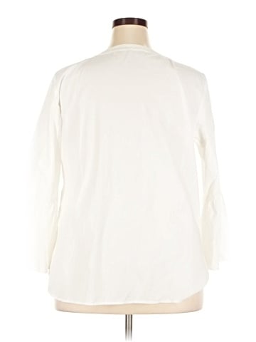 Talbots Outlet 3/4 Sleeve Blouse (view 2)