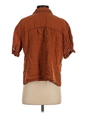Pilcro Short Sleeve Blouse (view 2)