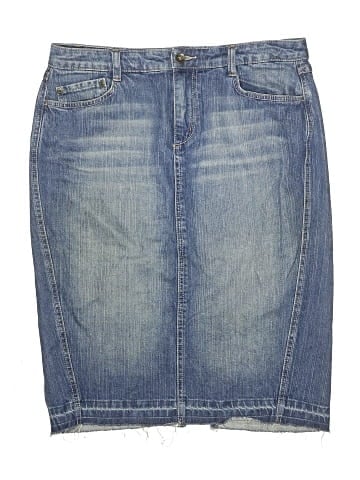 a.n.a. A New Approach Denim Skirt (view 1)