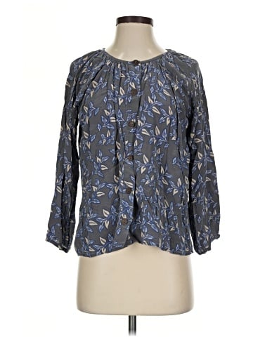 Bayla Jane 3/4 Sleeve Silk Top (view 1)