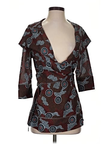 Byron Lars Beauty Mark 3/4 Sleeve Blouse (view 1)