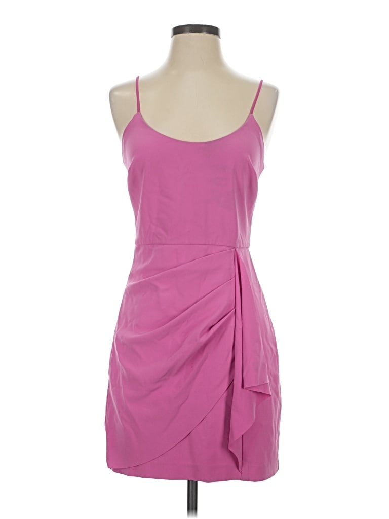 Pre-owned Parker Black Cocktail Dress In Pink