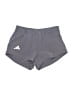 Adidas 100% Polyester Solid Gray Athletic Shorts Size L - photo 1