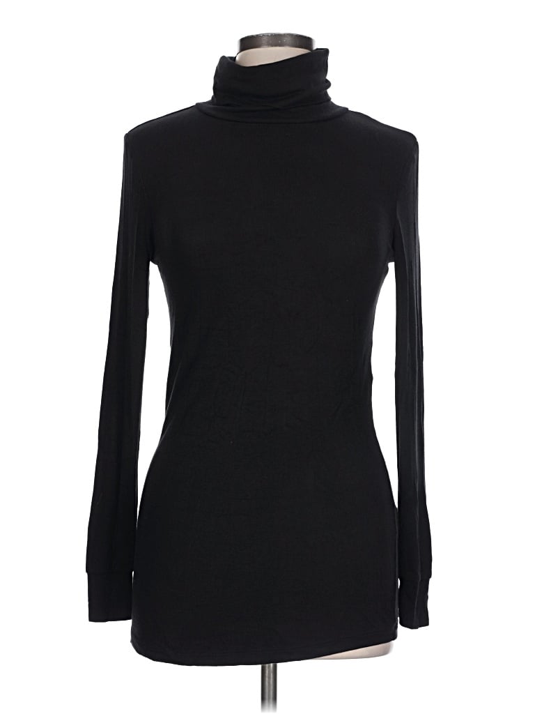 Pre-owned Universal Standard Turtleneck Sweater In Black