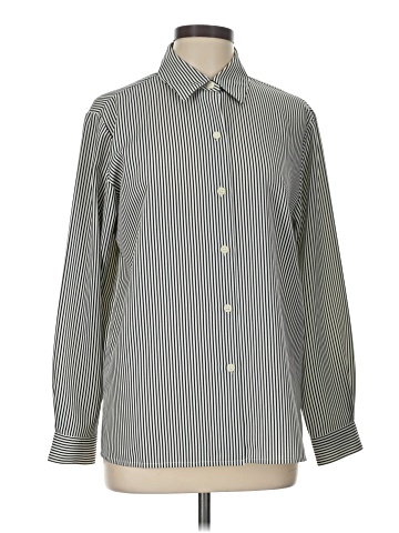 Josephine Chaus Long Sleeve Button-Down Shirt (view 1)