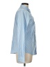 Talbots Stripes Blue Long Sleeve Button-Down Shirt Size 10 - photo 4