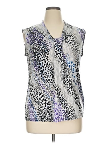Dana Buchman Sleeveless Blouse (view 1)