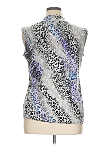 Dana Buchman Sleeveless Blouse (view 2)