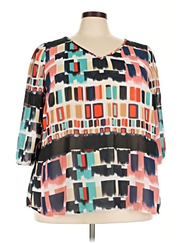 Daniel Rainn 3/4 Sleeve Blouse (view 1)