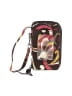Vera Bradley Graphic Black Burgundy Wristlet One size - photo 1