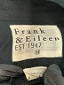 Frank & Eileen 100% Modal Solid Black Long Sleeve Blouse Size M - photo 6