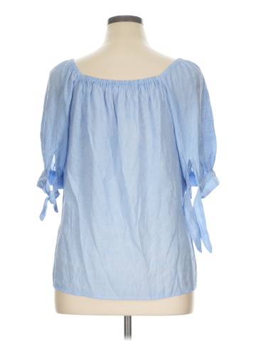 LC Lauren Conrad 3/4 Sleeve Blouse (view 2)