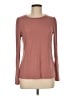 Well Worn Brown Long Sleeve Top Size M - photo 1