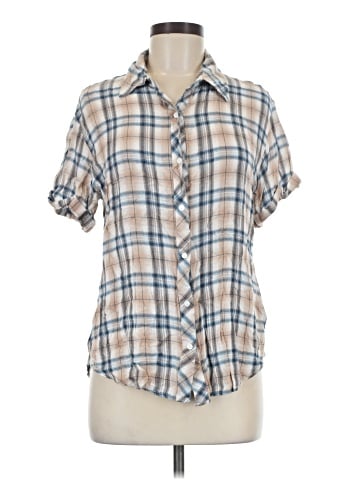 Amaryllis Short Sleeve Button-Down Shirt (view 1)