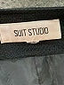 Suit Studio 100% Polyester Black Blazer Size M (estimated) - photo 6