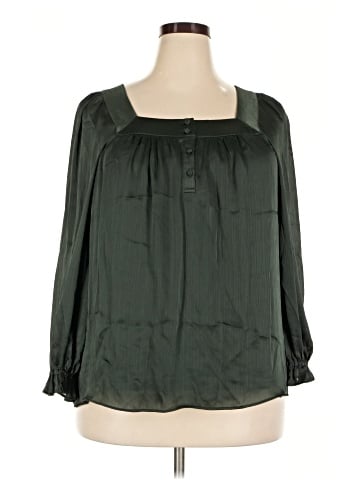 LC Lauren Conrad Long Sleeve Blouse (view 1)