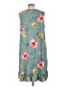 Pomelo Floral Blue Casual Dress Size L - photo 2