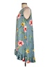 Pomelo Floral Blue Casual Dress Size L - photo 5