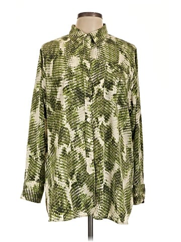 Ellen Tracy Long Sleeve Blouse (view 1)