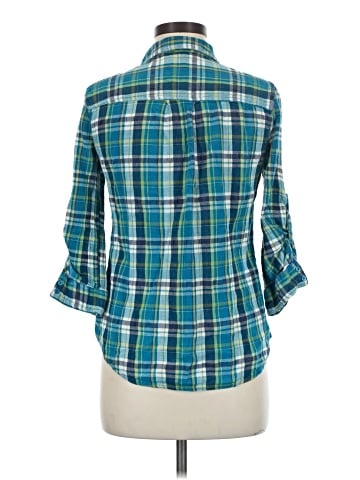 St. John's Bay 3/4 Sleeve Button-Down Shirt (view 2)