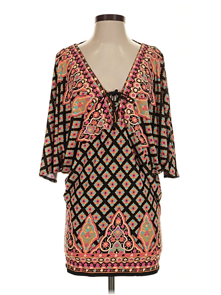 Pre-owned Nanette Lepore 3/4 Sleeve Blouse In Black